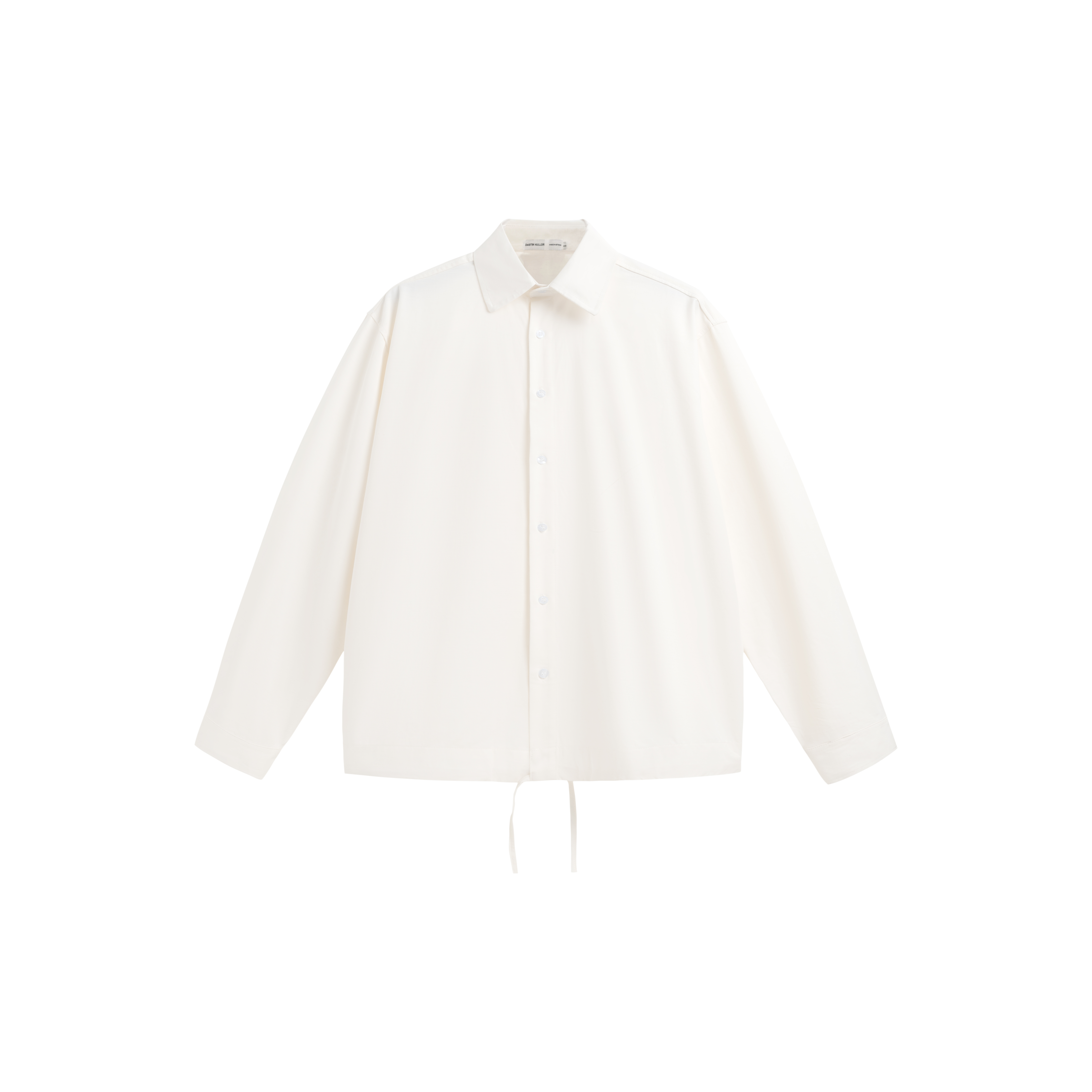 DRAWSTRING WIDE SHIRT - ảnh 5