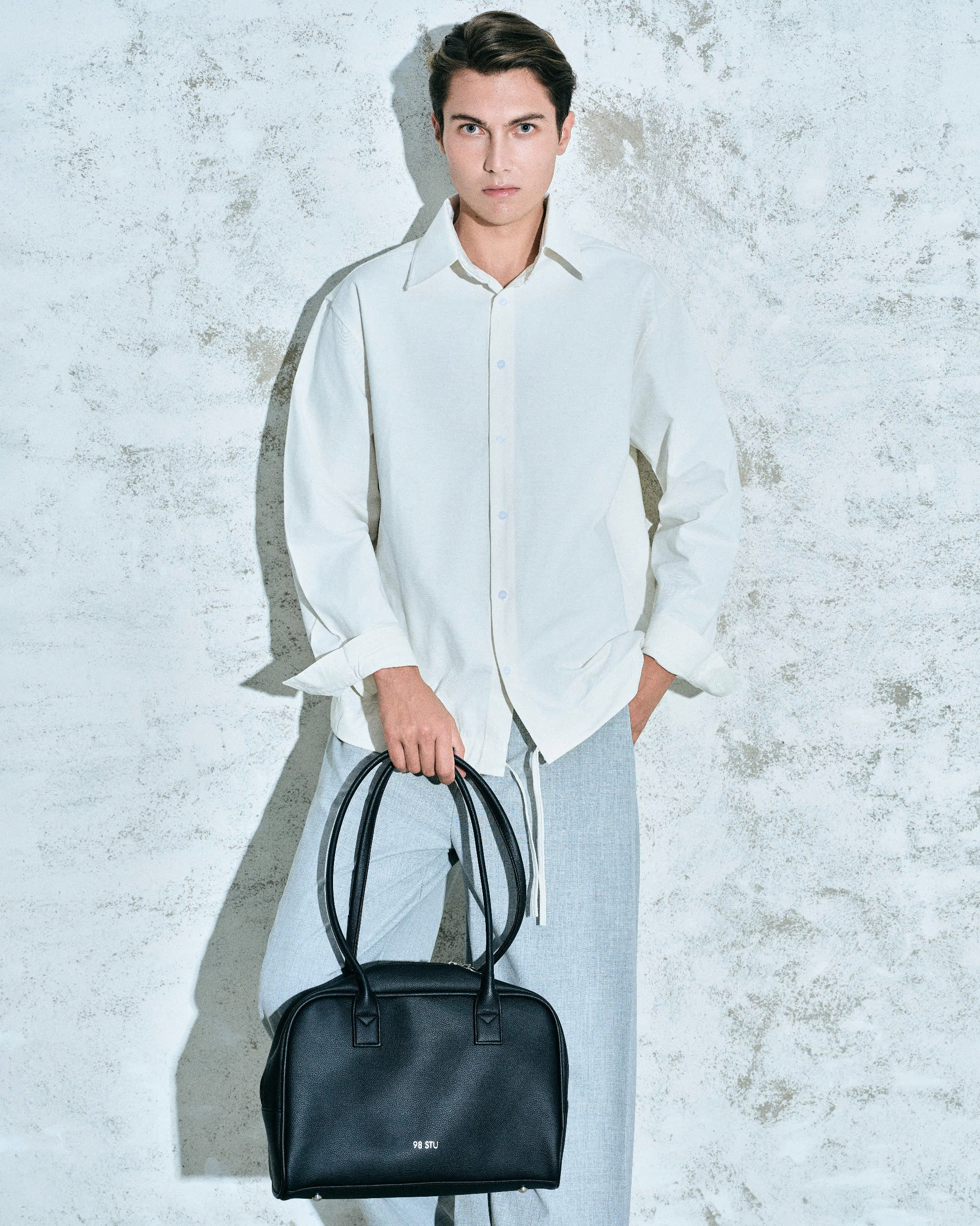 DRAWSTRING WIDE SHIRT