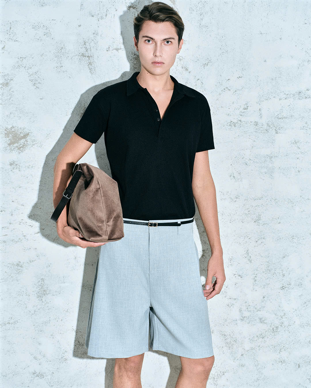RIB POLO SHIRT - HENLEY SHIRT - ảnh 5