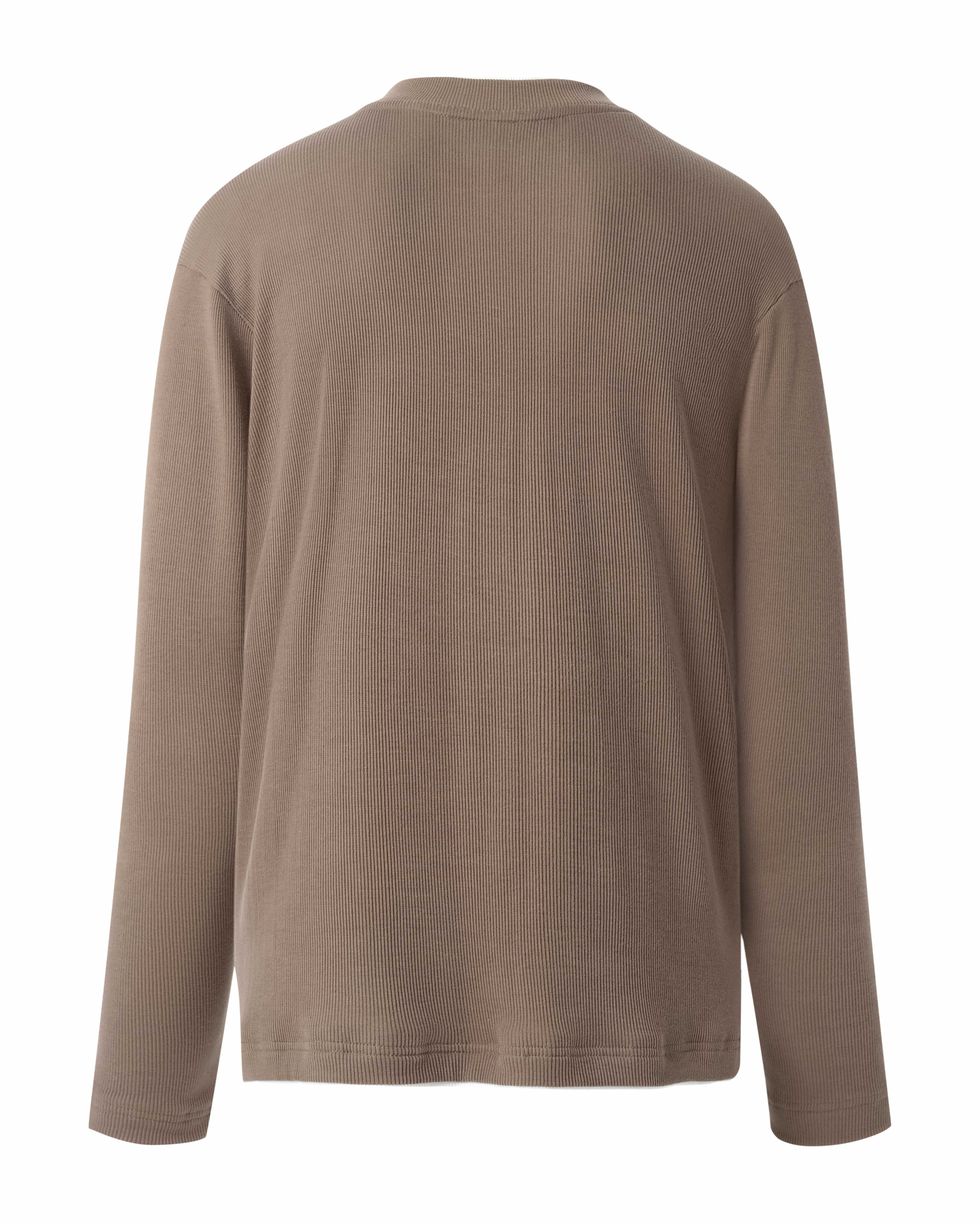 RIB HENLEY SHIRT - ảnh 3