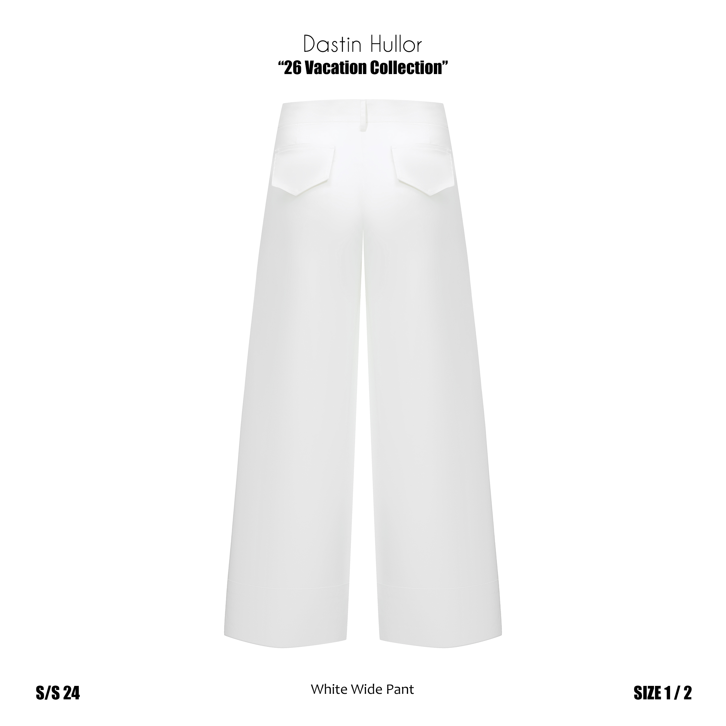 CUFFED WIDE-LEG TROUSERS - ảnh 10