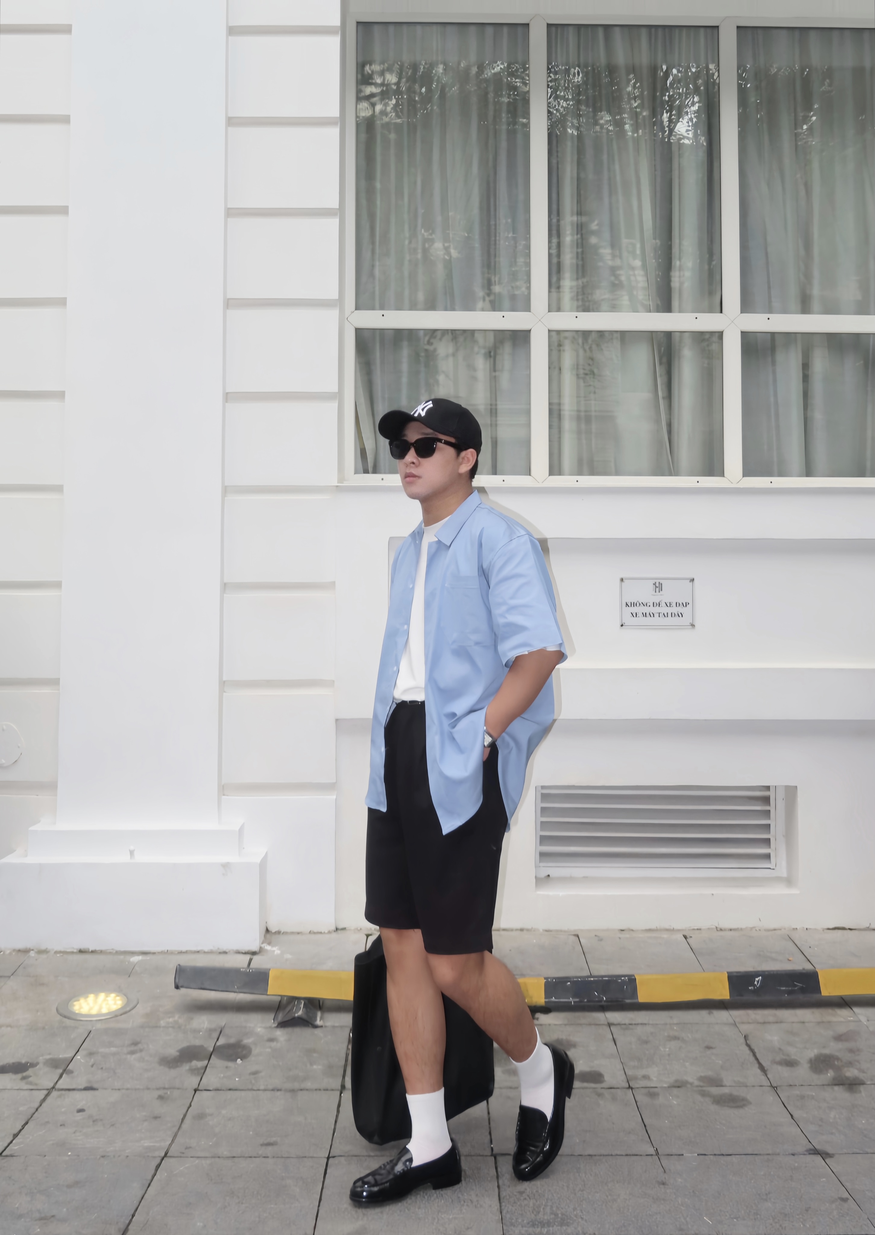 POWDER BLUE SHIRT