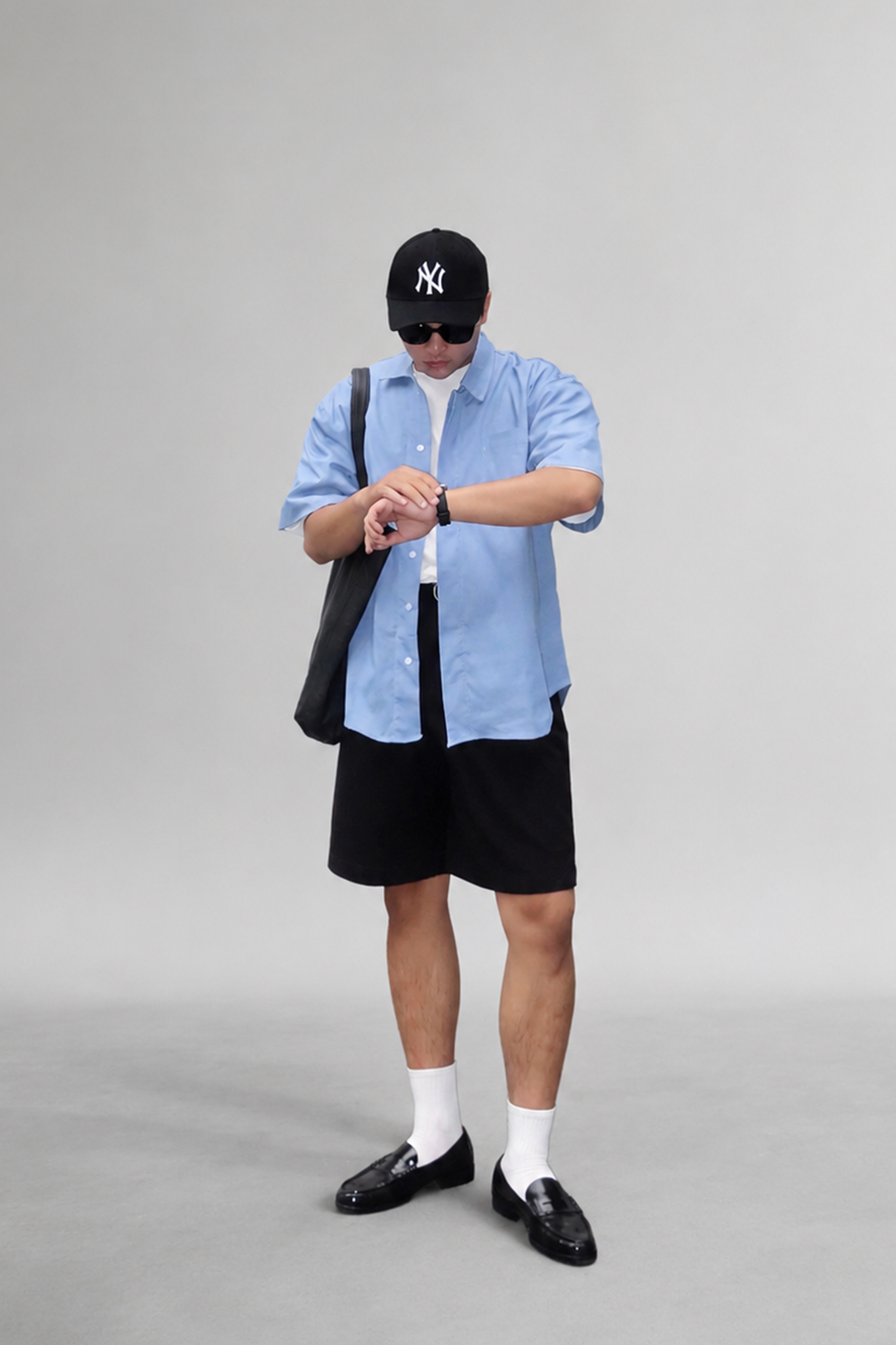POWDER BLUE SHIRT