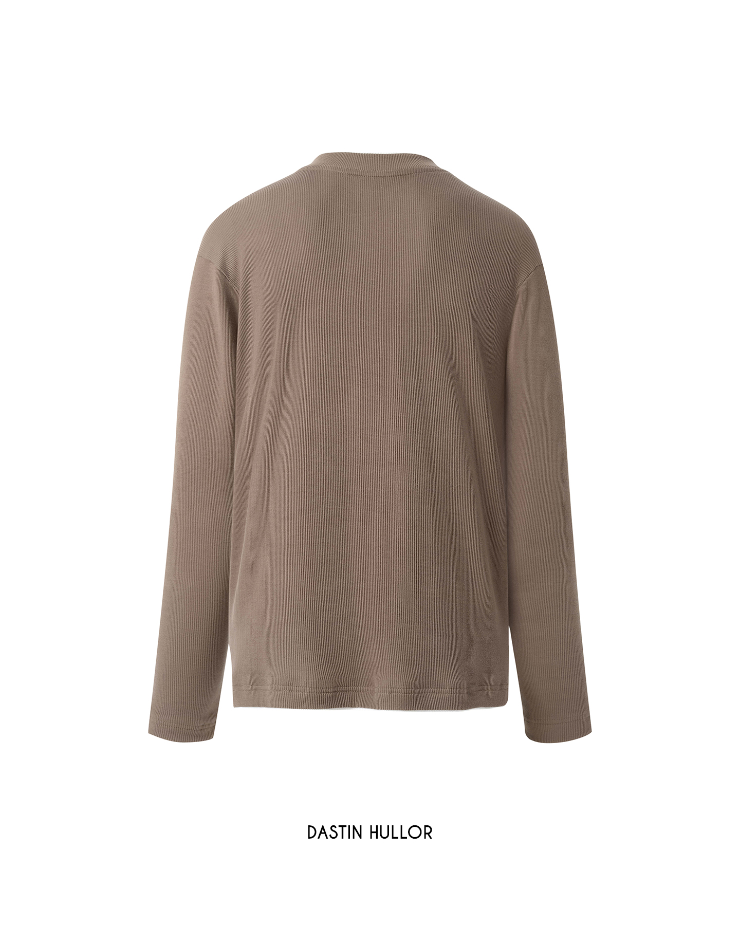RIB HENLEY SHIRT - ảnh 6