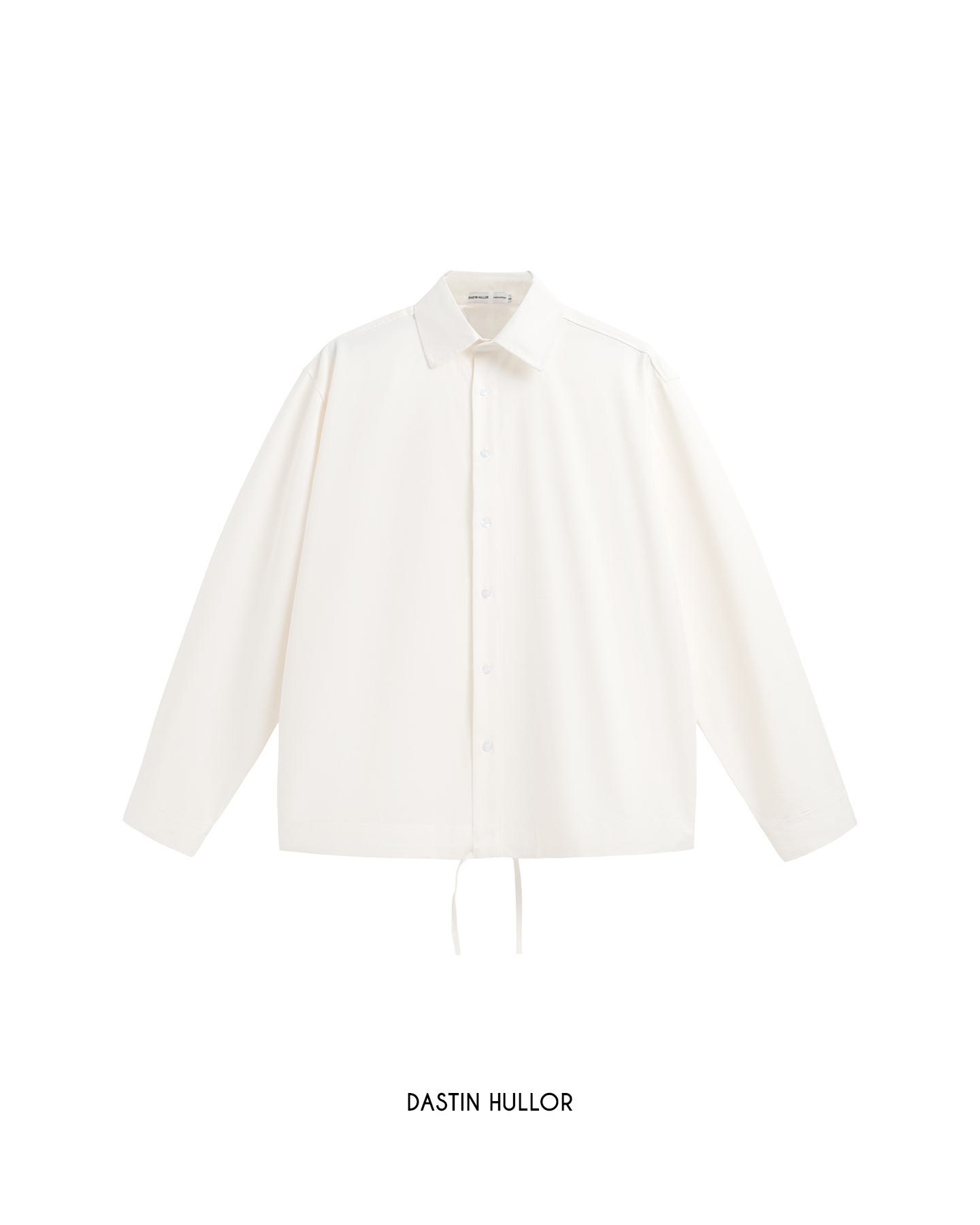 DRAWSTRING WIDE SHIRT