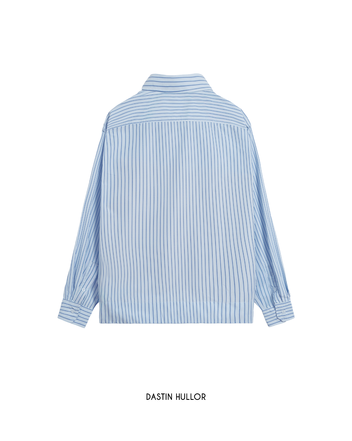 STRIPED SHIRT - BABY BLUE / LIGHT YELLOW - ảnh 6