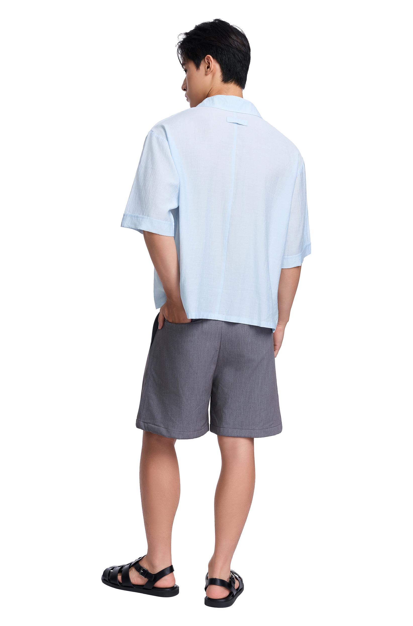 PALE HALF-SLEEVE SHIRT - ảnh 6