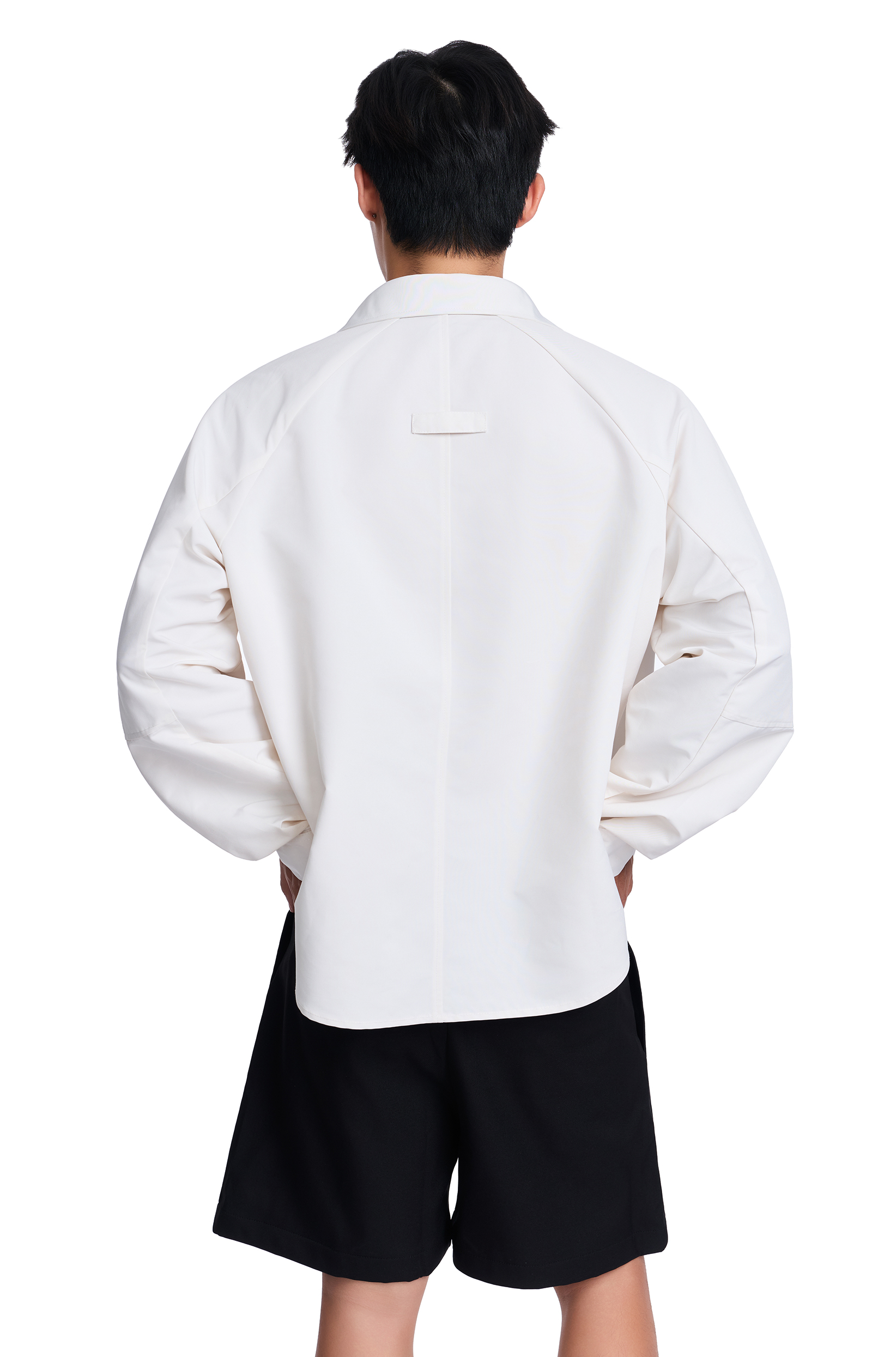 BOXY WIDE-SLEEVE SHIRT - ảnh 4